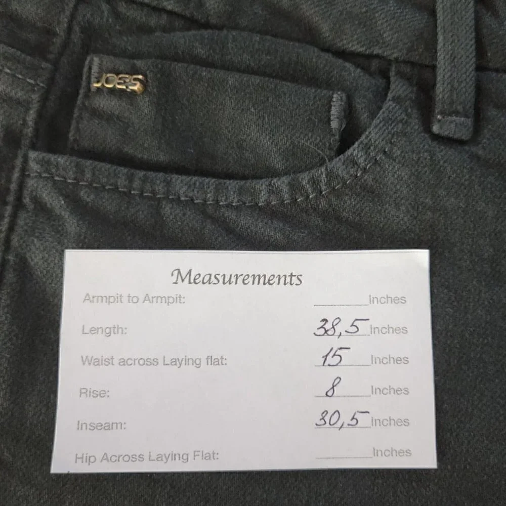 Joe's Chelsea Black Jeans #4 Size 27